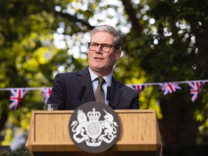 17/09/2024. London, United Kingdom. Prime minister Keir Starmer hosts a garden reception w