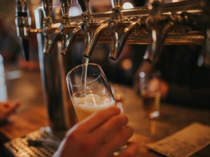 photo of beer, pub, brown, and bar by Amie Johnson