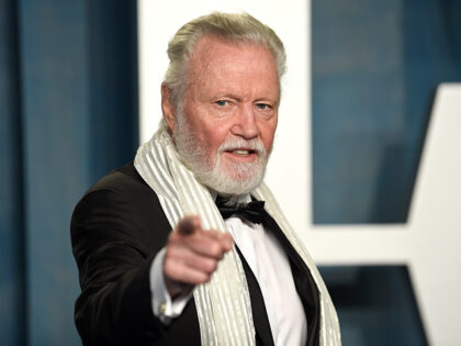 Jon Voight arrives at the Vanity Fair Oscar Party on Sunday, March 27, 2022, at the Wallis