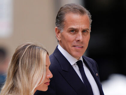 Hunter Biden, accompanied by his wife, Melissa Cohen Biden, arrives at federal court, June