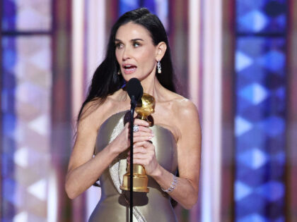 Demi Moore wins Best Performance by a Female Actor in a Motion Picture Musical or Comedy d