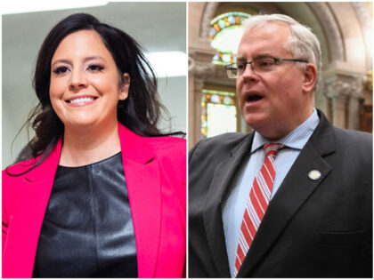 House Republican Conference Chair Elise Stefanik, R-N.Y., President-elect Donald Trump&#03