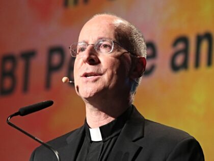 US priest Father James Martin speaking at the world meeting of families in Dublin, on how