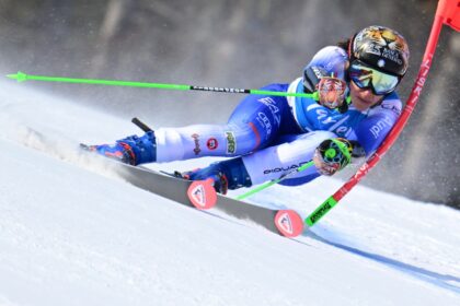 Federica Brignone has won four races in this season's alpine skiing World Cup