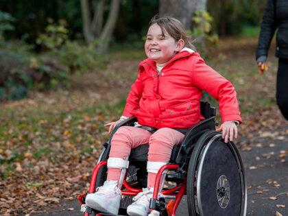 girl in wheelchair