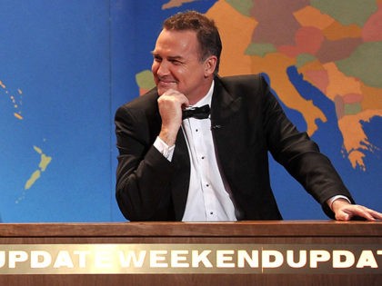 NEW YORK, NY - APRIL 28: (L-R) Colin Quinn, Chevy Chase and Norm MacDonald speak onstage a