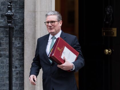 LONDON, UNITED KINGDOM - JANUARY 08, 2025: British Prime Minister Sir Keir Starmer departs