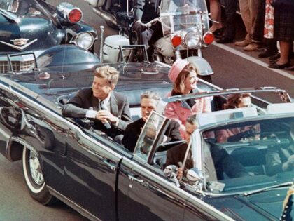 US President John F Kennedy, First Lady Jacqueline Kennedy, Texas Governor John Connally,