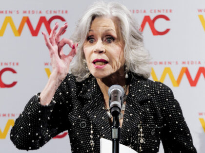 NEW YORK, NEW YORK - SEPTEMBER 19: Jane Fonda speaks onstage during The WMC 2024 Women&#03