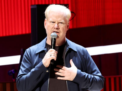 NEW YORK, NEW YORK - NOVEMBER 11: Jim Gaffigan performs during the 18th Annual Stand Up Fo