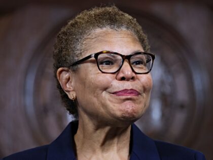 Los Angeles, CA, Monday, April 22, 2024 - LA Mayor Karen Bass unveils 2024-25 fiscal budge