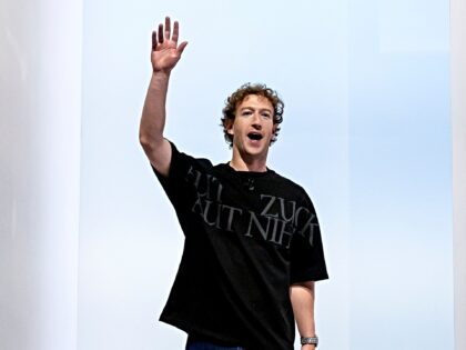 Mark Zuckerberg, chief executive officer of Meta Platforms Inc., arrives for the Meta Conn