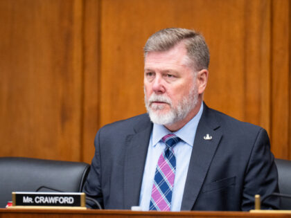 Rep. Rick Crawford, R-Ark., participates in the House Transportation Committee hearing on