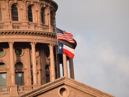 Texas Capitol Flag (Bob Price/Breitbart Texas)