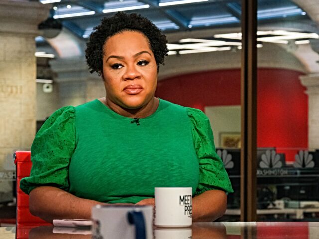 MEET THE PRESS -- Pictured: Yamiche Alcindor, NBC News Washington Correspondent, and Ryan